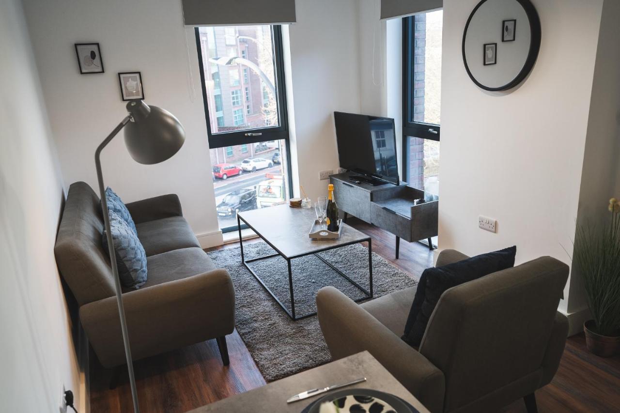 Modern 2-Beds - City Centre - Free Wi-Fi - New - Шеффілд Екстер'єр фото